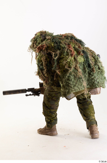 Andrew Elliott in Ghillie Crouching crouching standing whole body 0003.jpg